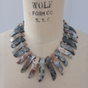 Elegant Multicolor Stone Necklace